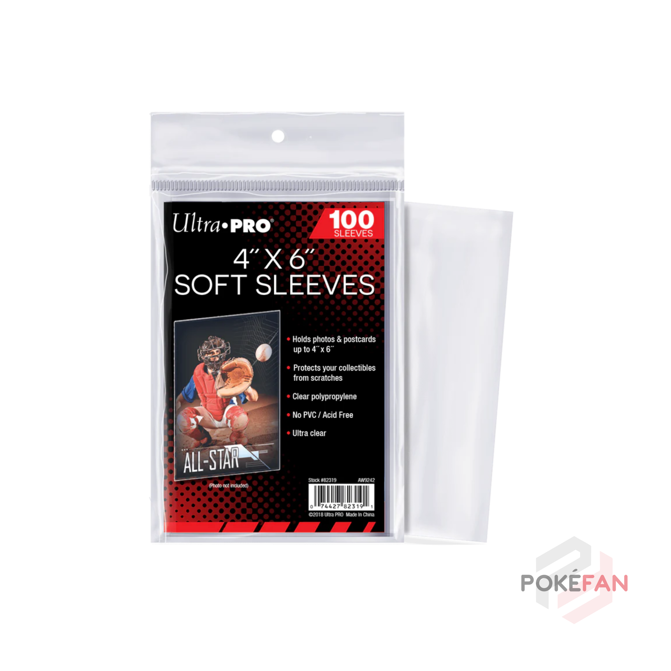 Ultra Pro Standard Regular Soft Sleeves (100ct)